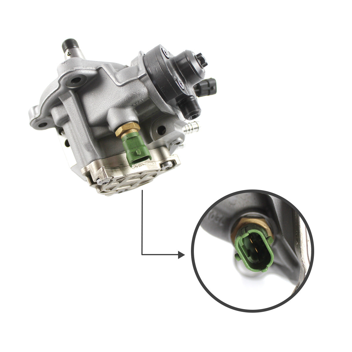 0445020509 Fuel Injector Pump For YANMAR 129A00-51000 John Deere MIA885077