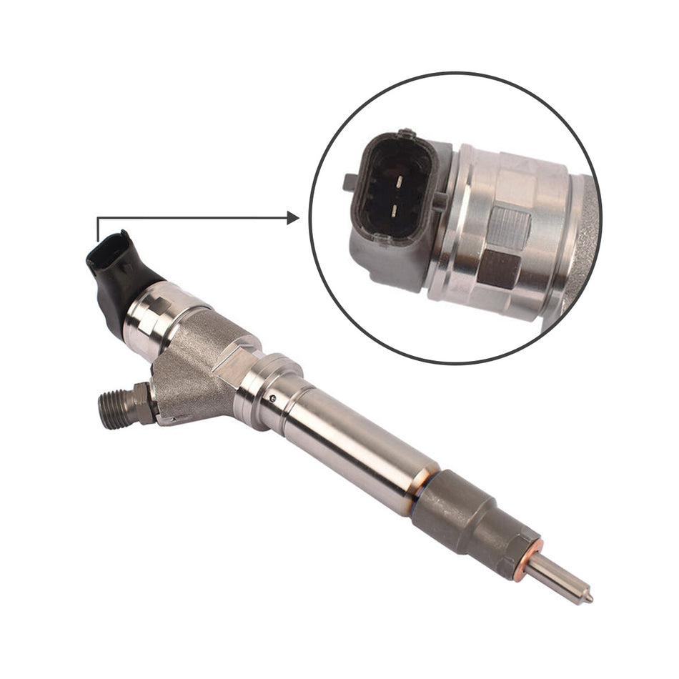 0445120027 0986435504 Fuel Injectors 97780144 97303657 for 2004-2005 Chevy/GMC Duramax 2500 3500 6.6L - Sinocmp