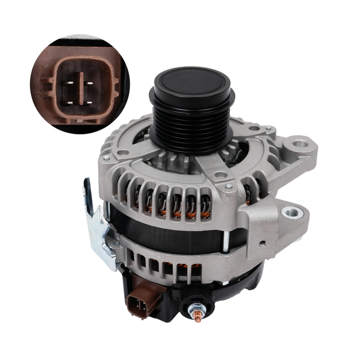 11201 2706028300 Alternator 100A/7PK for Toyota L4 2.4L 2006-2008 - Plug Detail