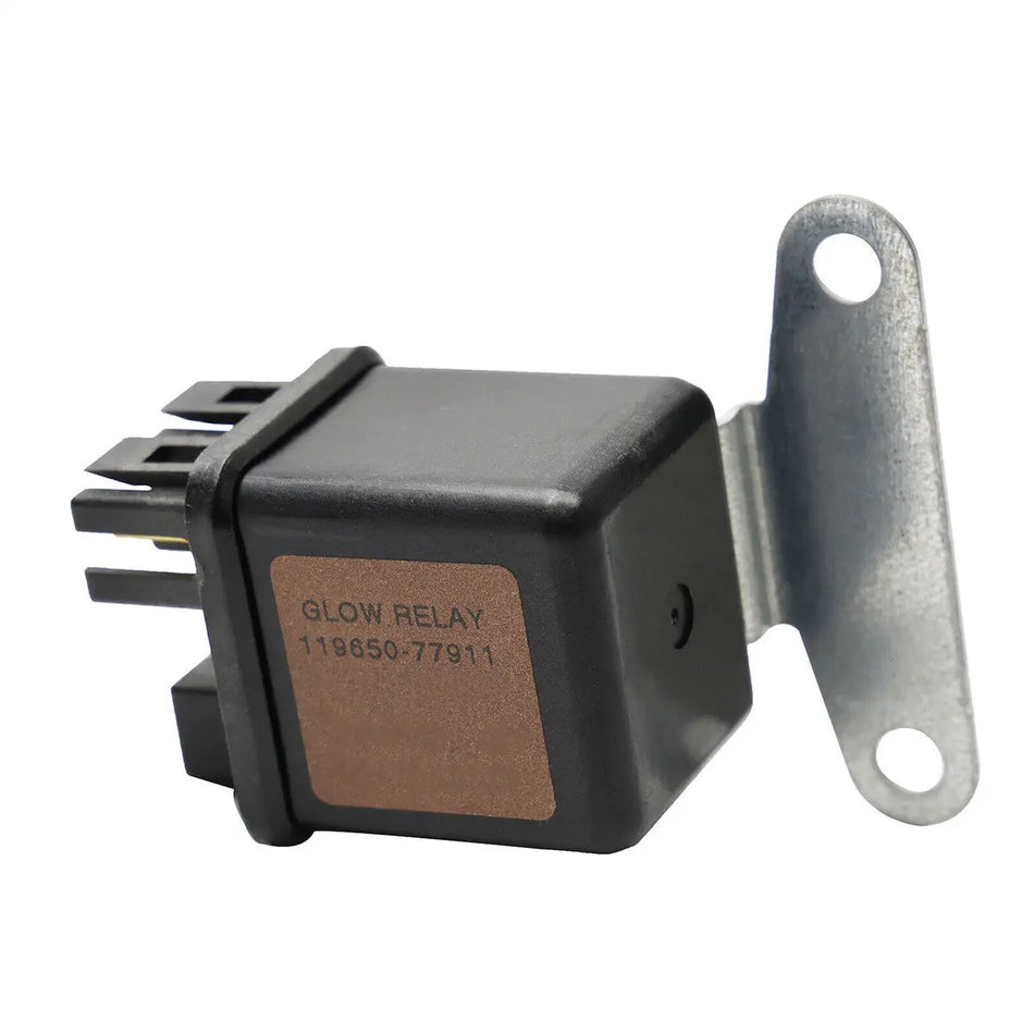 119650-77911 119650-77910 12V Glow Plug Relay for Yanmar 4TNV94 - Sinocmp