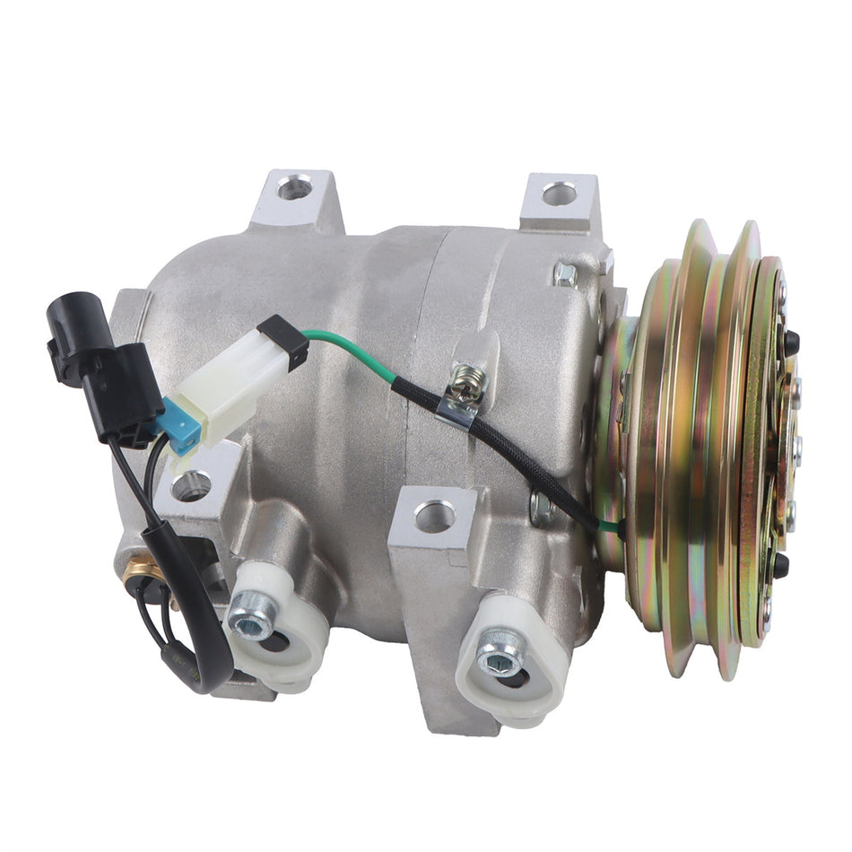 11N6-90040 A500067400-1 A/C Air Conditioning Compressor for Hyundai Excavator R210-7 140LCD-7