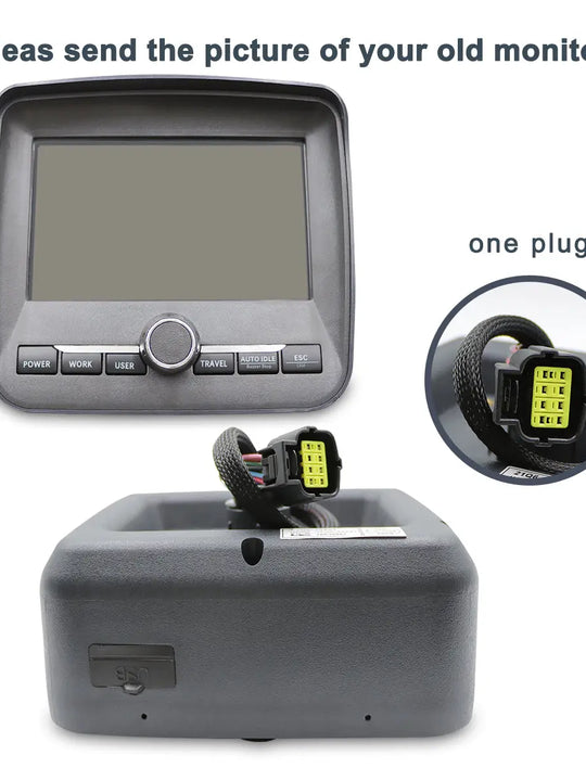 21Q6-30103 Monitor for Hyundai Excavator R210-9 R220-9 R140-9