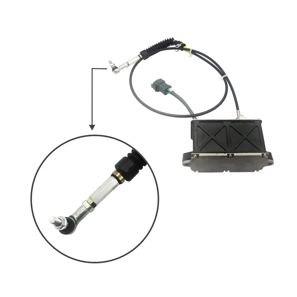 247-5210 Governor Throttle Motor with Single Cable 7 Pins for Caterpillar E330C - Sinocmp