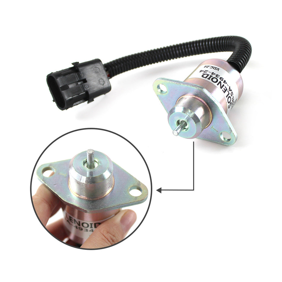 2848A279 2848A271 2848A275 SA-4934-12 12V Stop Solenoid for Perkins 700 Series Engine Generator - Sinocmp