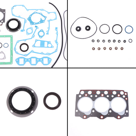 3D95 3D95S Engine Gasket Kit for Komatsu PC50UU-1 PC40-6 Excavator - Sinocmp