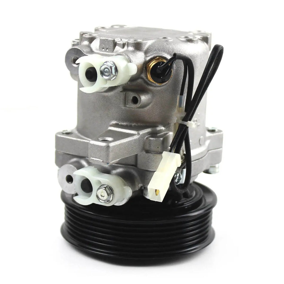 3P999-00620 A/C Compressor Air Compressor SVO7E 6 GROOVE AC Compressor Clutch Assy for Kubota M135GX GXDTC M136 SV07E SINOCMP