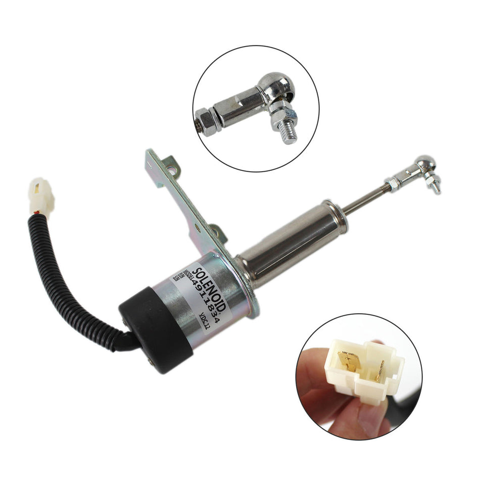 4911834 Diesel Engine Stop Solenoid Valve for Cummins Engine - Sinocmp