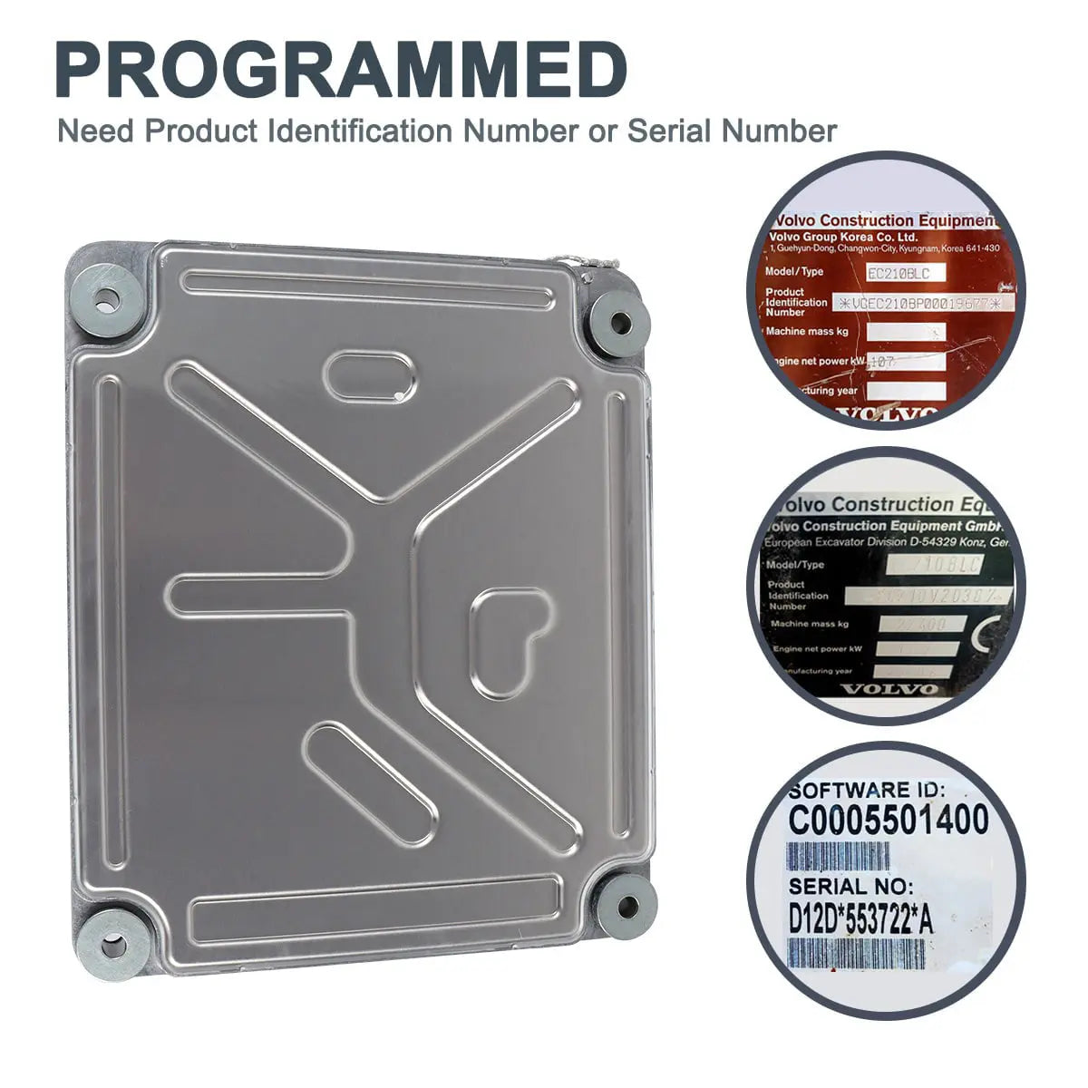 60100000 VOE60100000 Engine ECU for Volvo Excavators Loaders Graders - Sinocmp