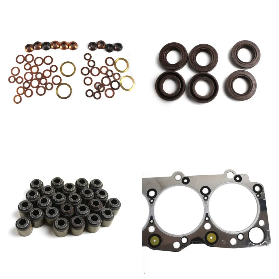 6HK1 6HK1T Diesel Engine Gasket Kit for Isuzu JS330 ZX330 ZAX330 EX350 Excavator - Sinocmp