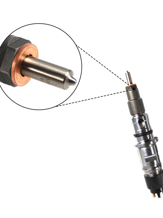 6PCS Diesel Fuel Injector with Tube 0445120050 for Dodge Ram 2500 3500 Cummins 6.7L 2007-2012