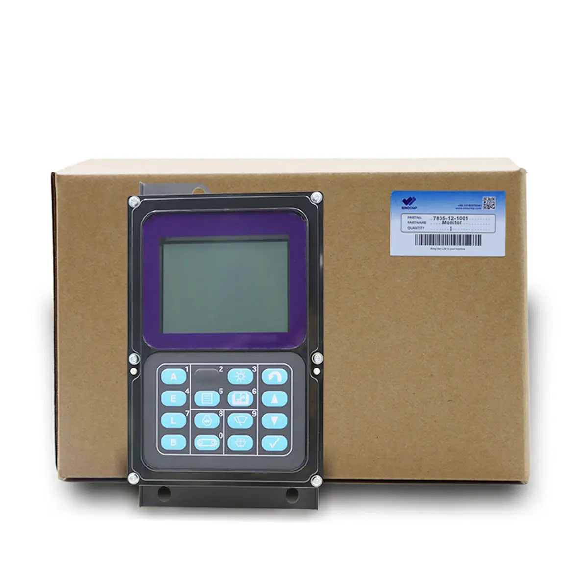 7835-12-1001 Monitor Display Panel for Komatsu PC200-7 PC200LC-7 PC210-7 - Sinocmp