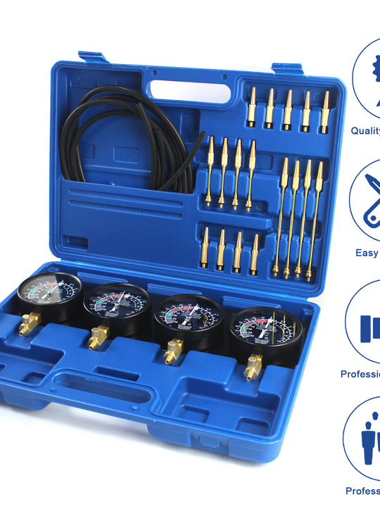 Motorcycle Fuel Vacuum Carburetor Synchronizer Carb Sync Gauge Fit for Honda Yamaha Kawasaki Suzuki GS KZ XS