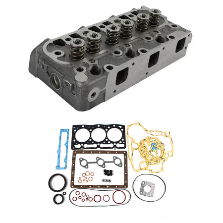 Complete Cylinder Head with Valves for Kubota D1105 Engine - Sinocmp