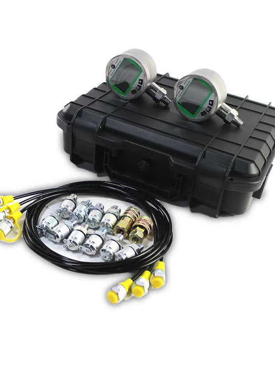 Hydraulic Digital Pressure Test Kit 2 Gauges 70MPA*2