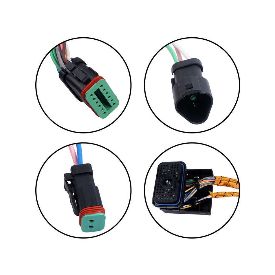 Engine Wiring Harness 132-5317 1325317 for Caterpillar CAT Case 3406E - Sinocmp