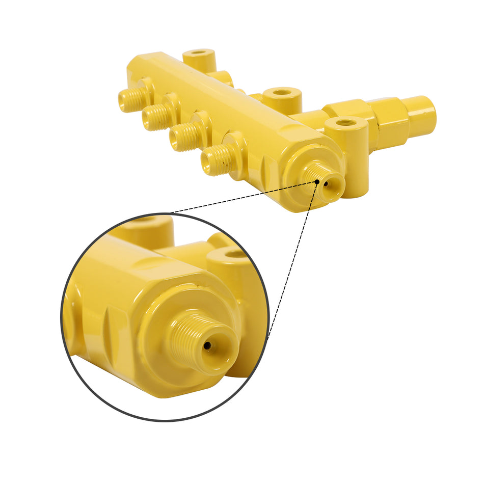 Fuel Common Rail Pipe 438-3416 4383416 for Caterpillar CAT Engine C6.4 C6.6 Excavator 320D 323D - Sinocmp