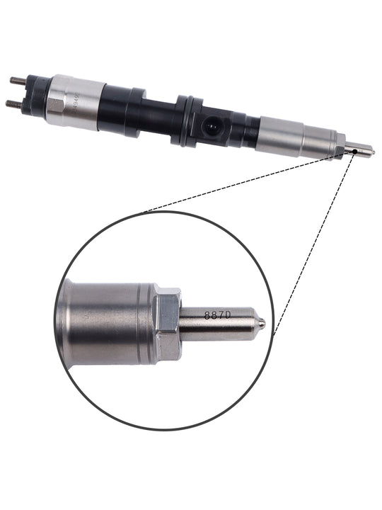 095000-6490 DZ100217 Fuel Injector for John Deere 7430 6068T D7430 Engine