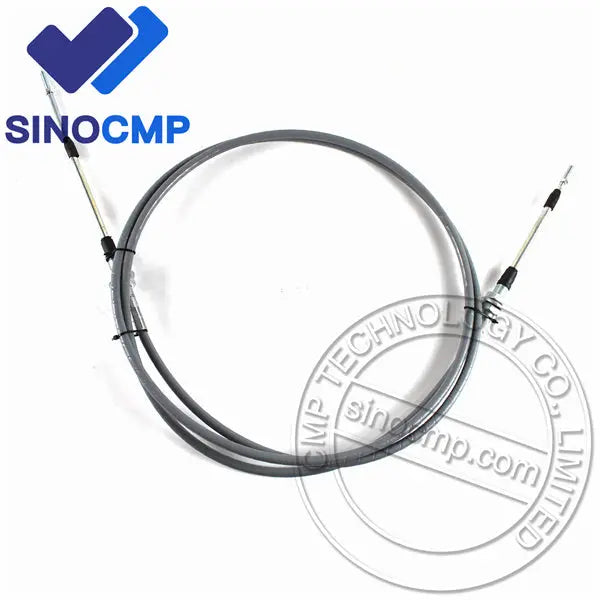 Fuel Control Throttle Cable PC200-5 3.2M/126inch Excavator Motor Cable for Komatsu PC200-5 SINOCMP SINOCMP