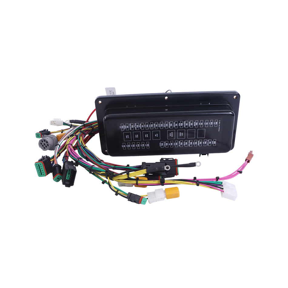 Fuse Box Wiring Harness Assembly 163-6740 for Caterpillar CAT 312C E320C Excavator - Sinocmp