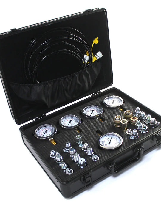 5 Gauges Single Layer 1/10/25/40/60Mpa Hydraulic Pressure Test Kits