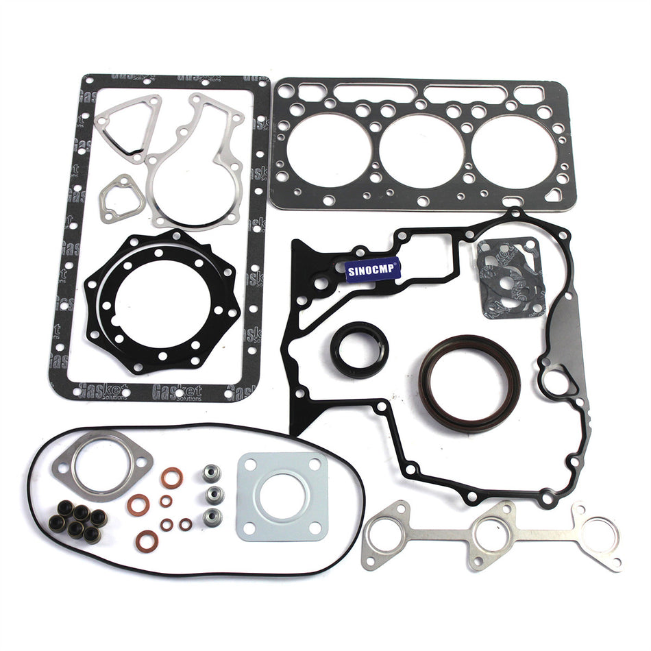 D902 Engine Gasket Kit for Kubota KX41-3 Excavator BX25 Tractor Vehicle BX2360 RTV900 BX24 - Sinocmp