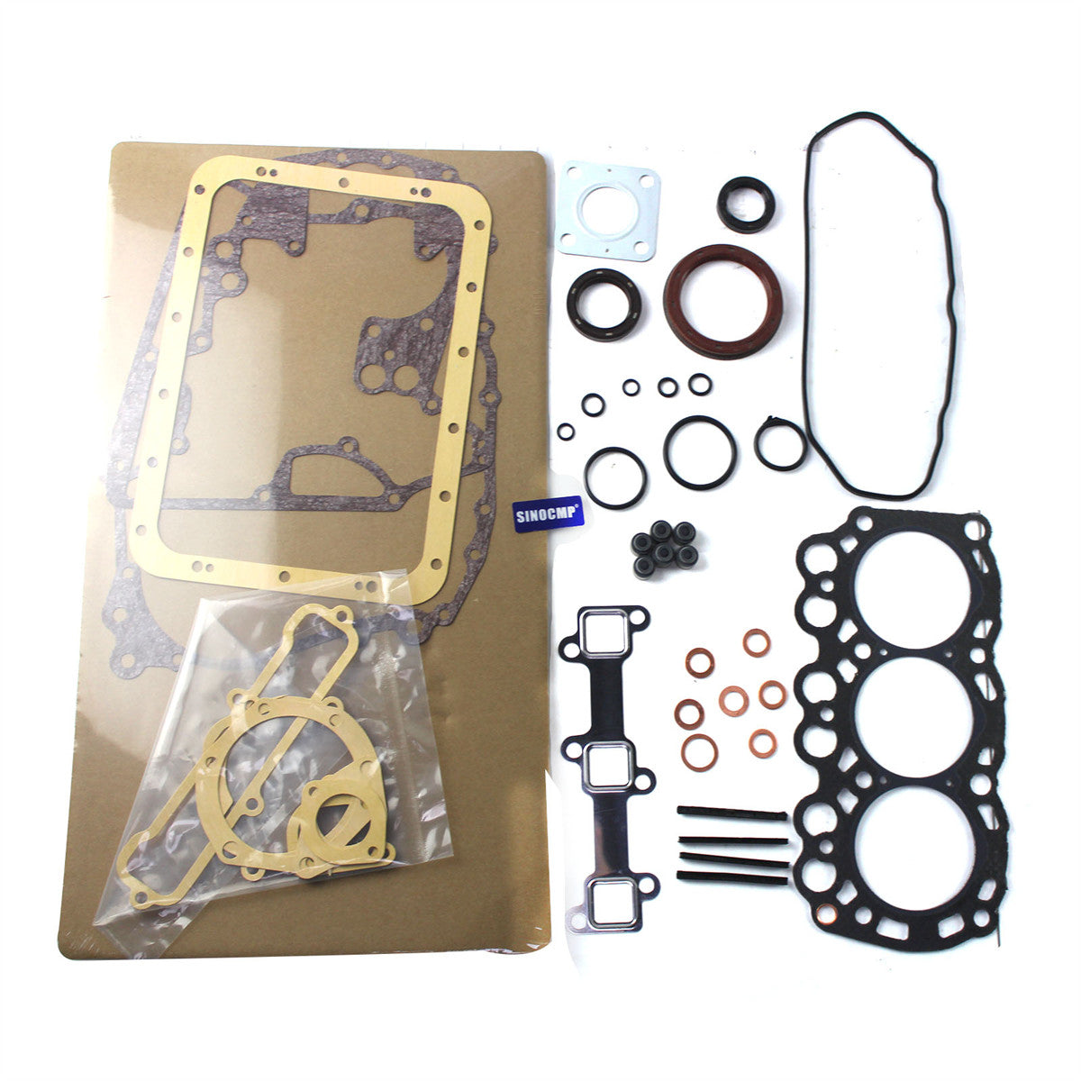 L3E Diesel Engine Gasket Kit for Mitsubishi MX15 MM20 Tractor Loader - Sinocmp