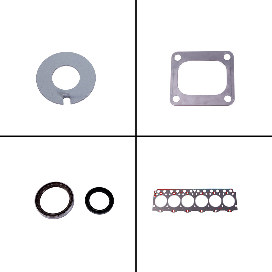 Overhaul Gasket Kit for Komatsu S6D95 6D95L S6D95L-1 Engine PC200-5 Excavator - Sinocmp