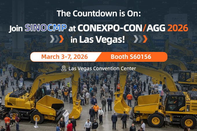 The Countdown is On: Join SINOCMP at CONEXPO-CON/AGG 2026 in Las Vegas!