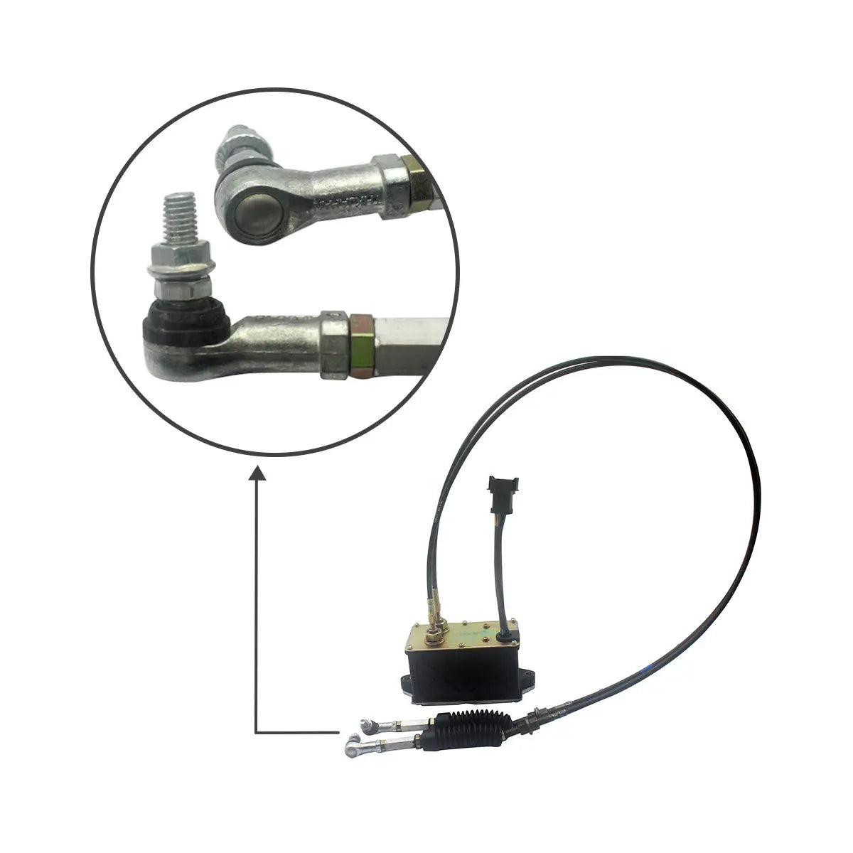 247-5214 2475214 Throttle Motor for CAT Excavator 320C 320D - Sinocmp