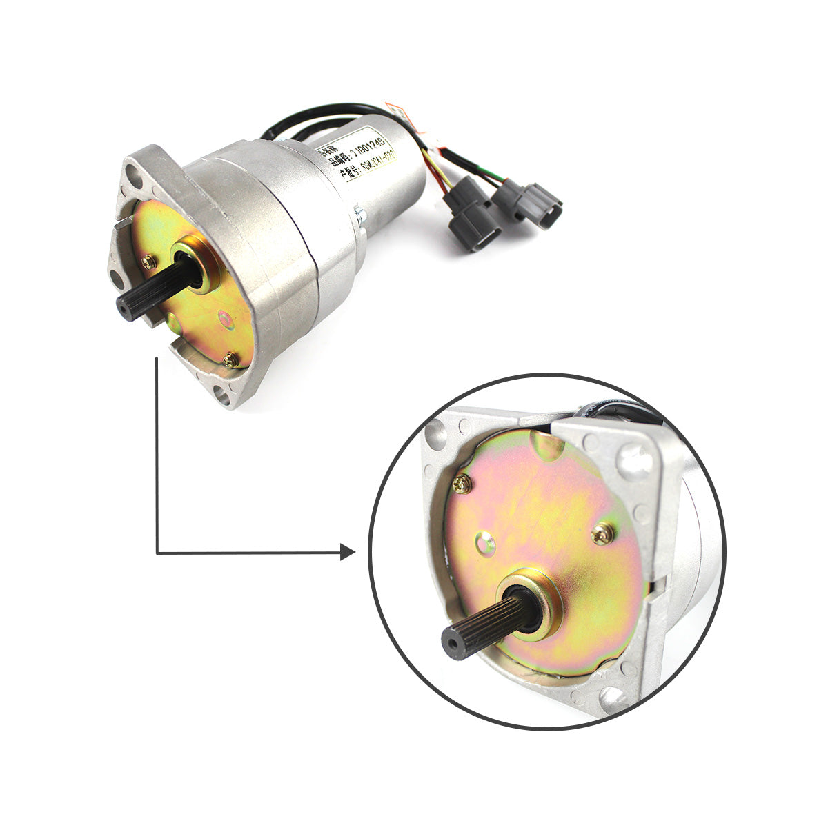 KP56RM2G-014 Stepping Motor Throttle Motor for Kobelco SK230-6E SK330-6E - Sinocmp