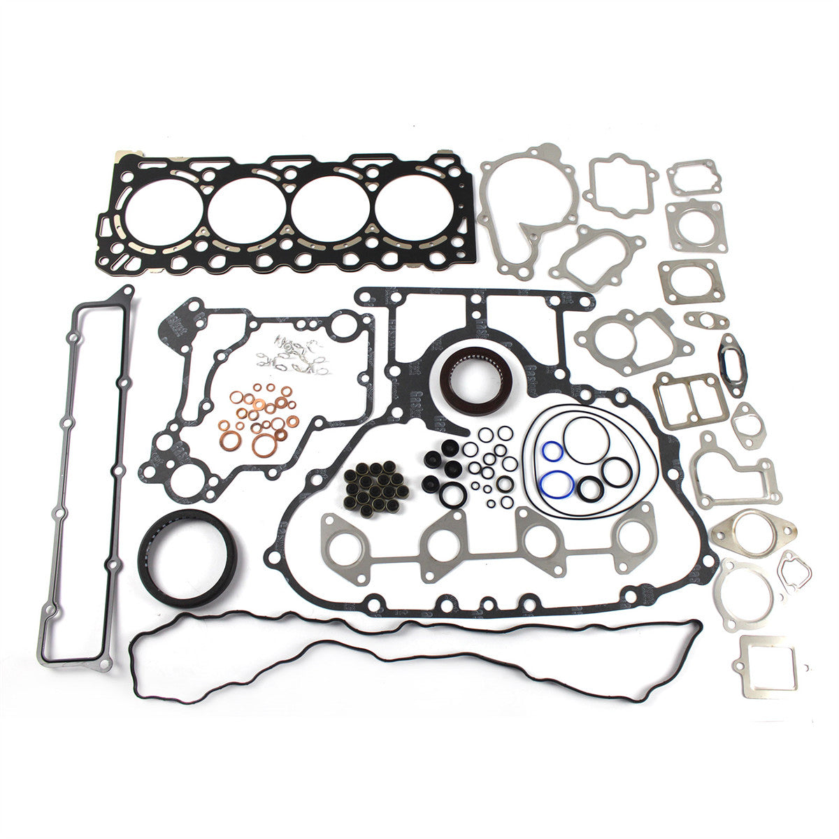V3307 V3307T Engine Gasket Kit for Kubota M6040 M6060 Tractor S650 S630 Bobcat - Sinocmp