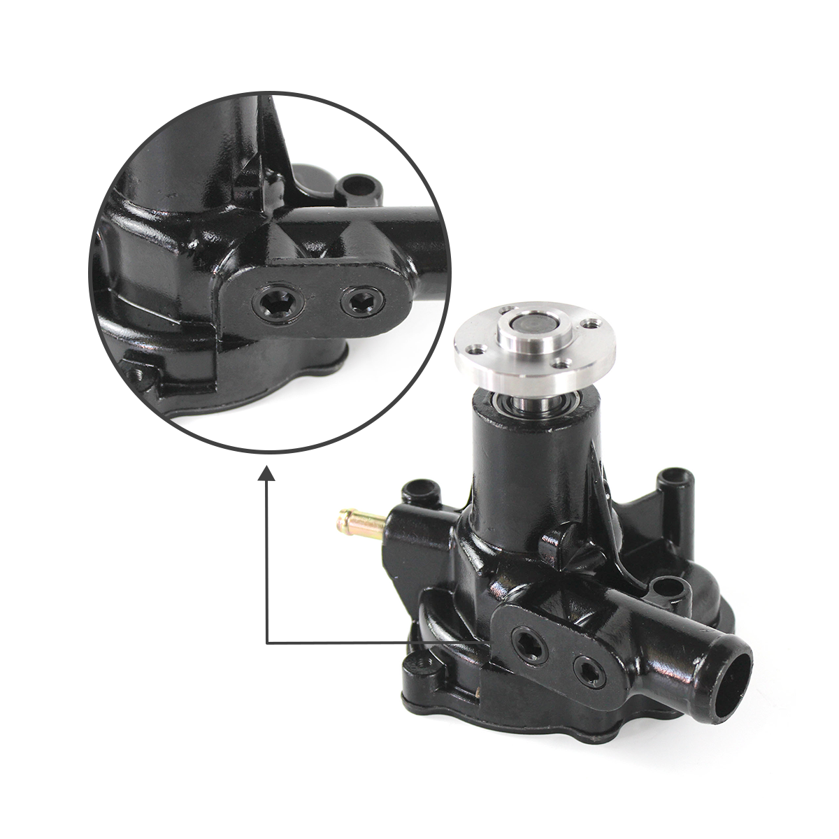 Water Pump for Yanmar 3TNE84 4TNE84 3TNV84 4TNV84 3TN84L 4TN84L 3TNE84T - Sinocmp