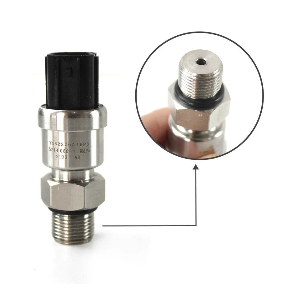 YN52S00016P3 Pressure Sensor for Kobelco Excavator SK200-6 SK250-6E - Sinocmp